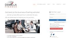 Desktop Screenshot of debella.co.za